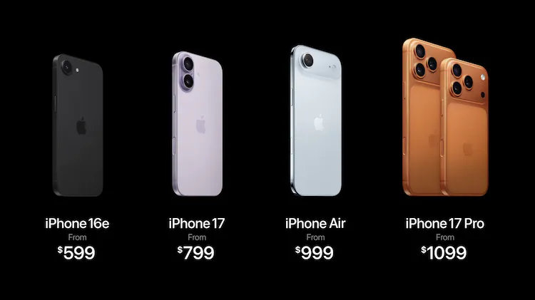 Apple iPhone 17 Series Launched: Price