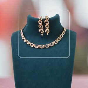 Sparkling Crystal Necklace Set – Elegant Jewellery for Women | BW
