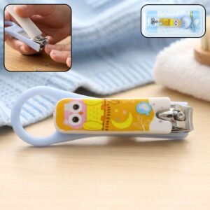 Cute Owl Baby Nail Clipper with Safety Grip for Infants