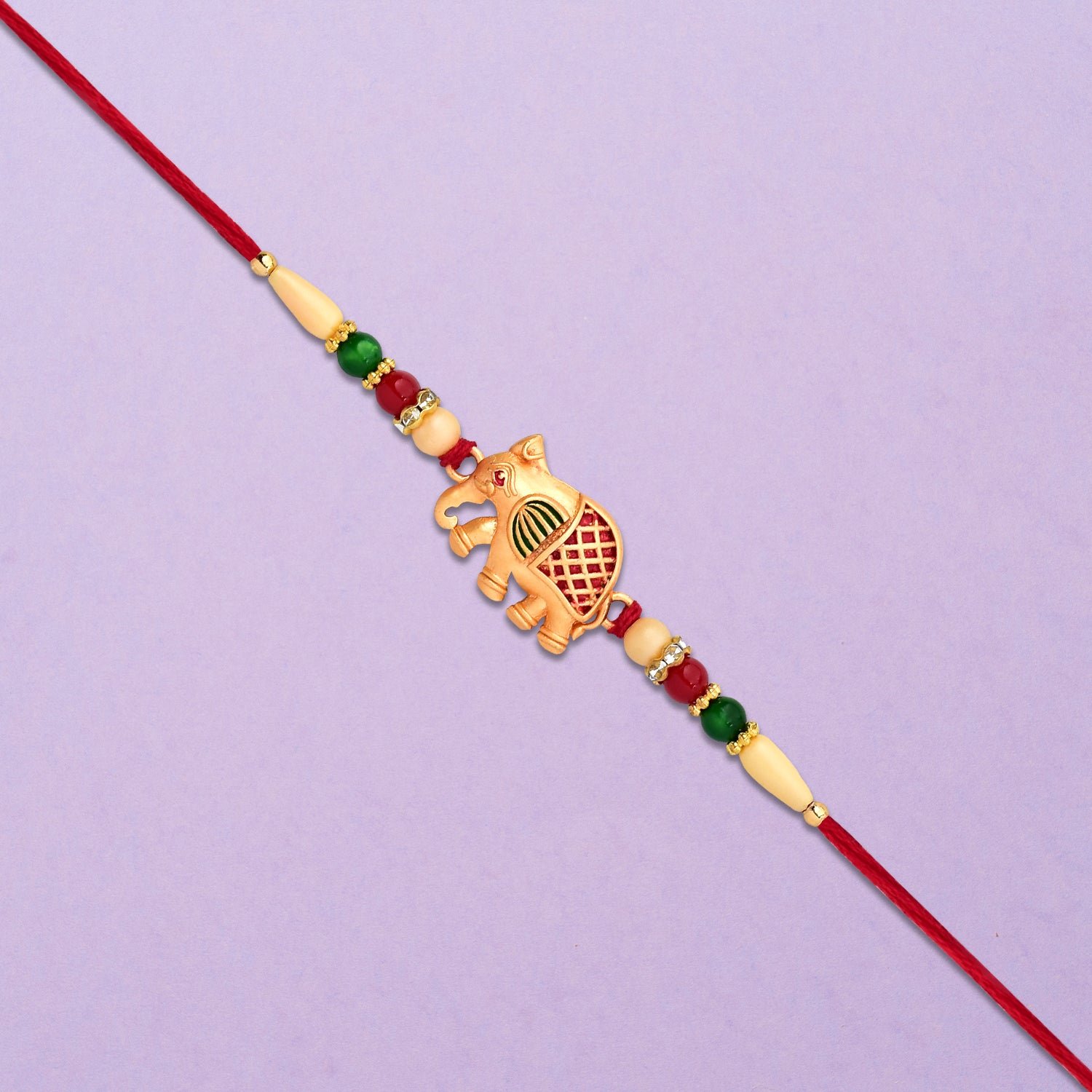 Handcrafted Traditional Bhai Ki Rakhi – Symbol of Love & Protection - Image 4