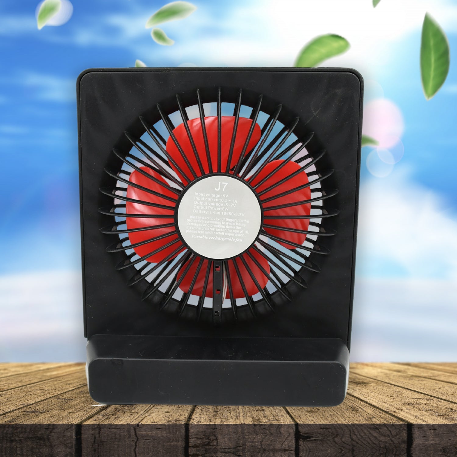 Portable Desk Fan – Quiet USB Personal Fan | VoltDesk - Image 2
