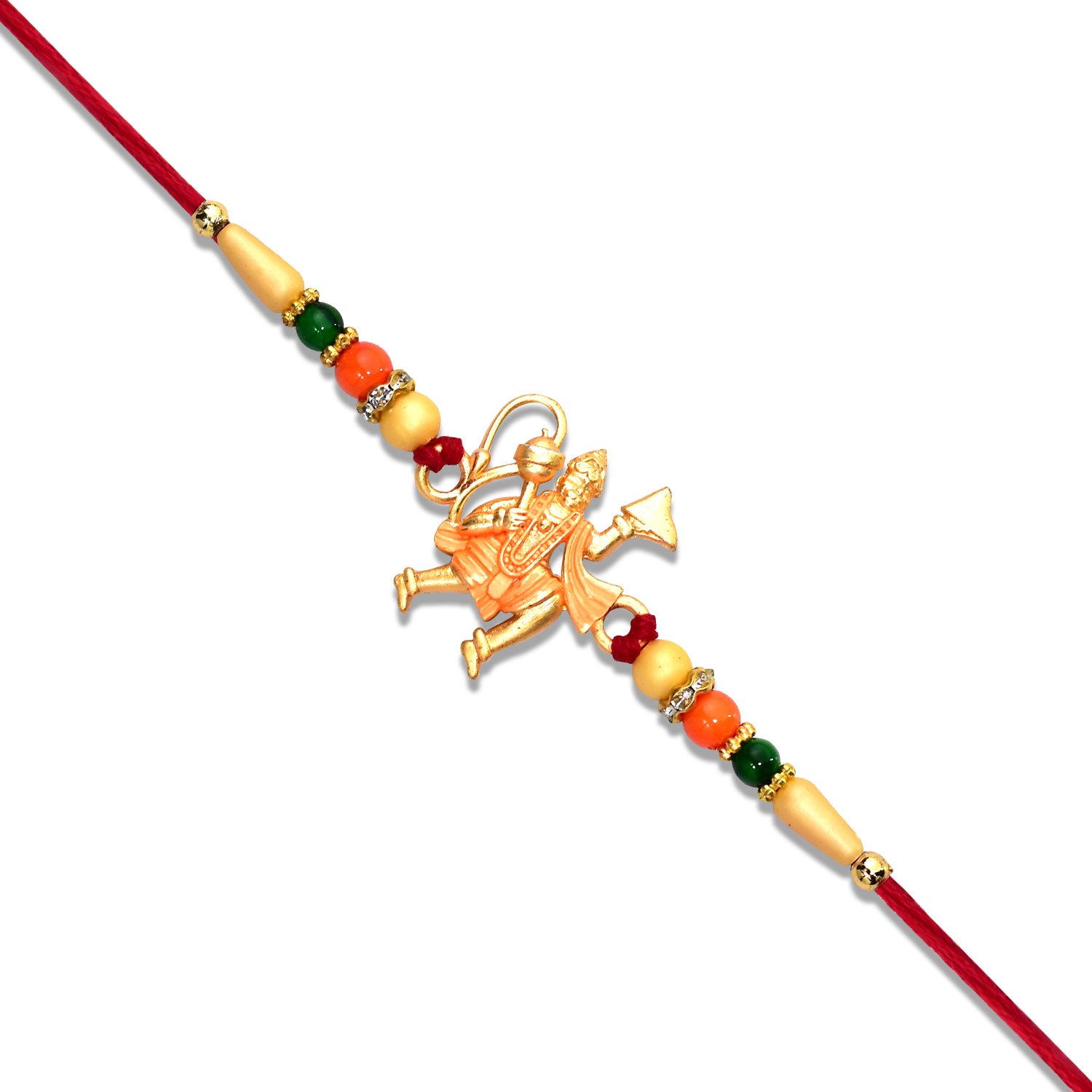 Hanumaan ji Rakhi – Dronagiri Mountain Design for Brother | Periapt Rakhi - Image 4