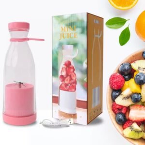 Portable Juicer Blender – 420ml Smoothie Maker with 6 Blades | Dabster