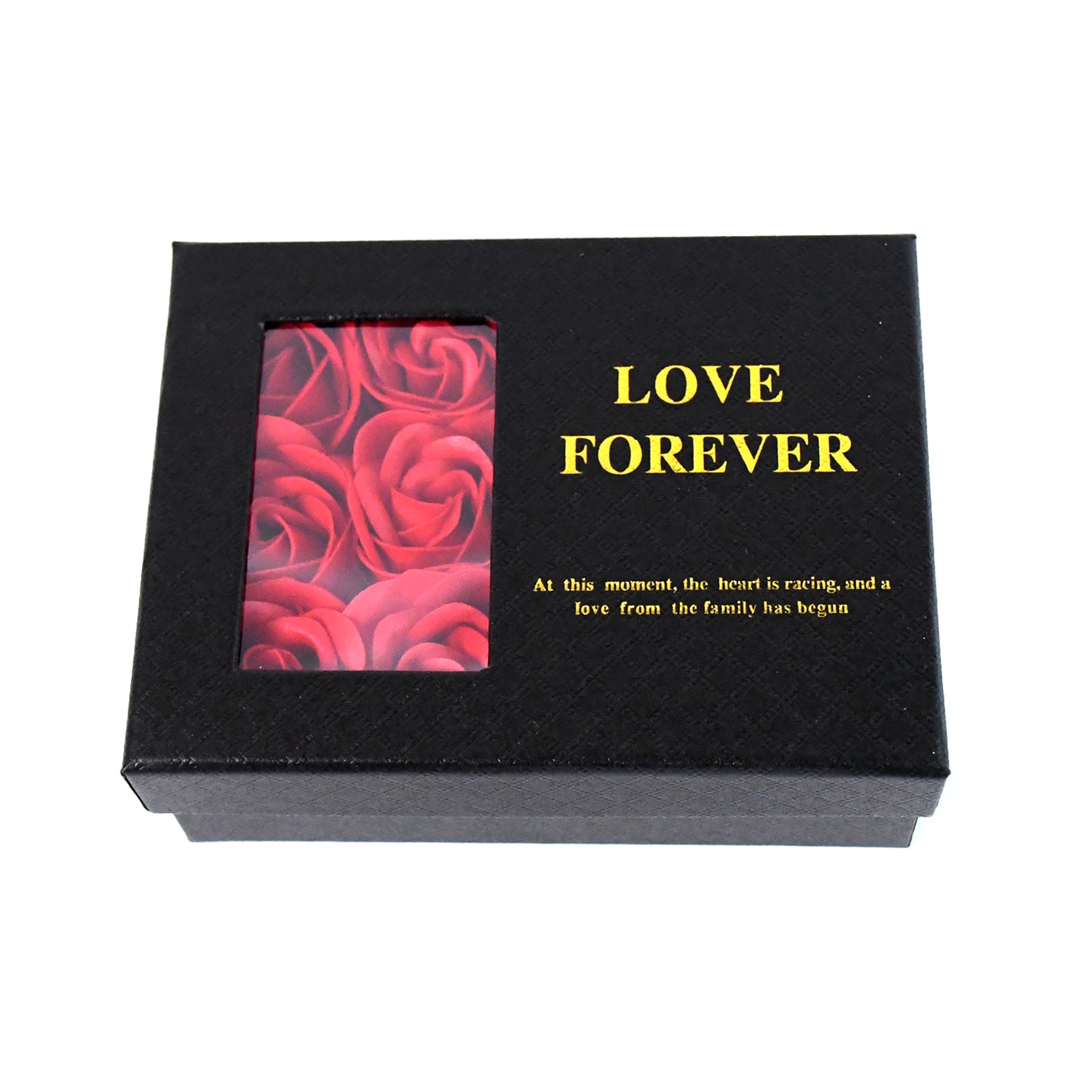 Eternal Rose Gift Box – Handmade with I Love You Necklace - Image 4
