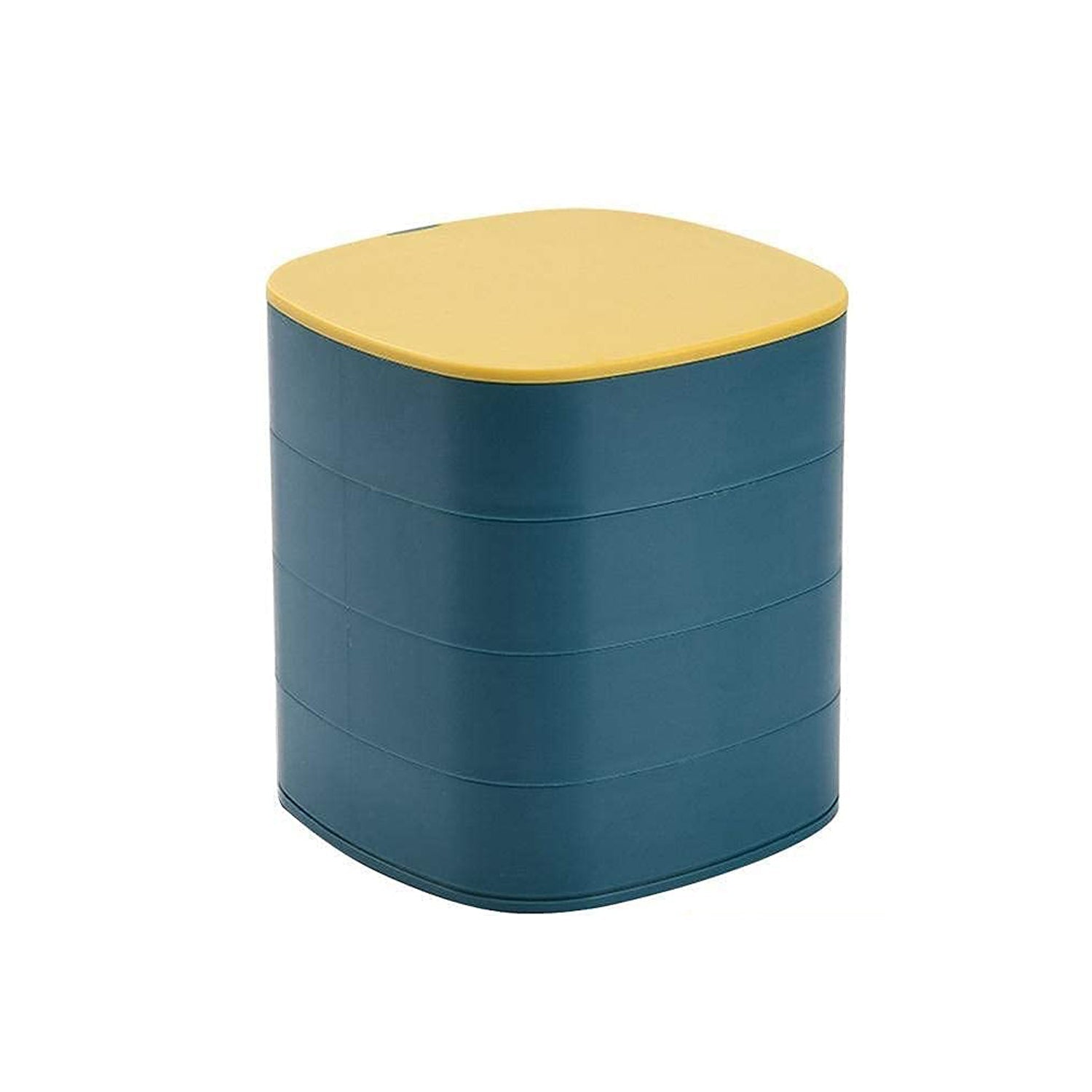 Rotating Jewellery Box – 4-Layer Multicolour Organizer | Deodap - Image 4