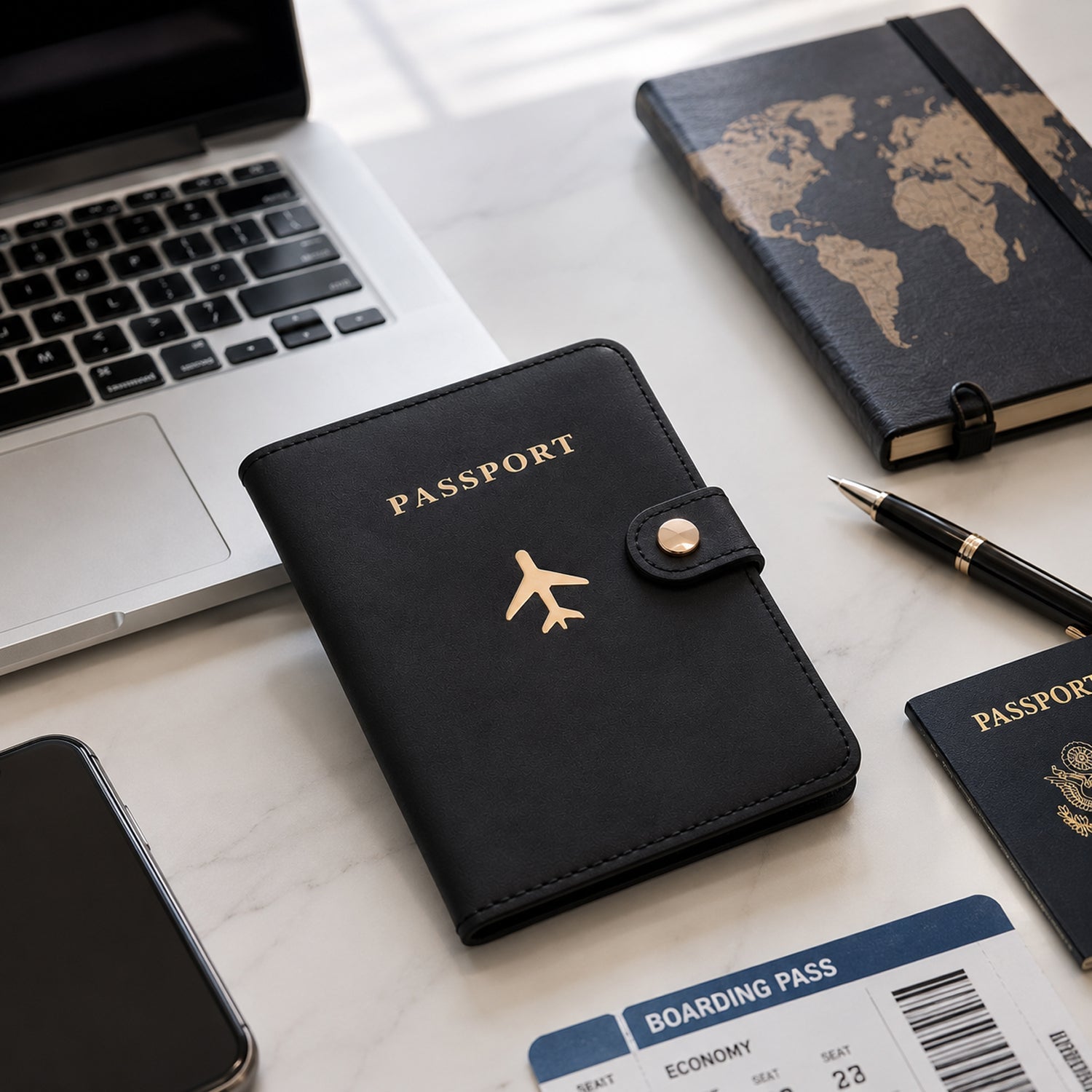 Mix Travel Passport Holder Wallet & Document Organizer - Image 3