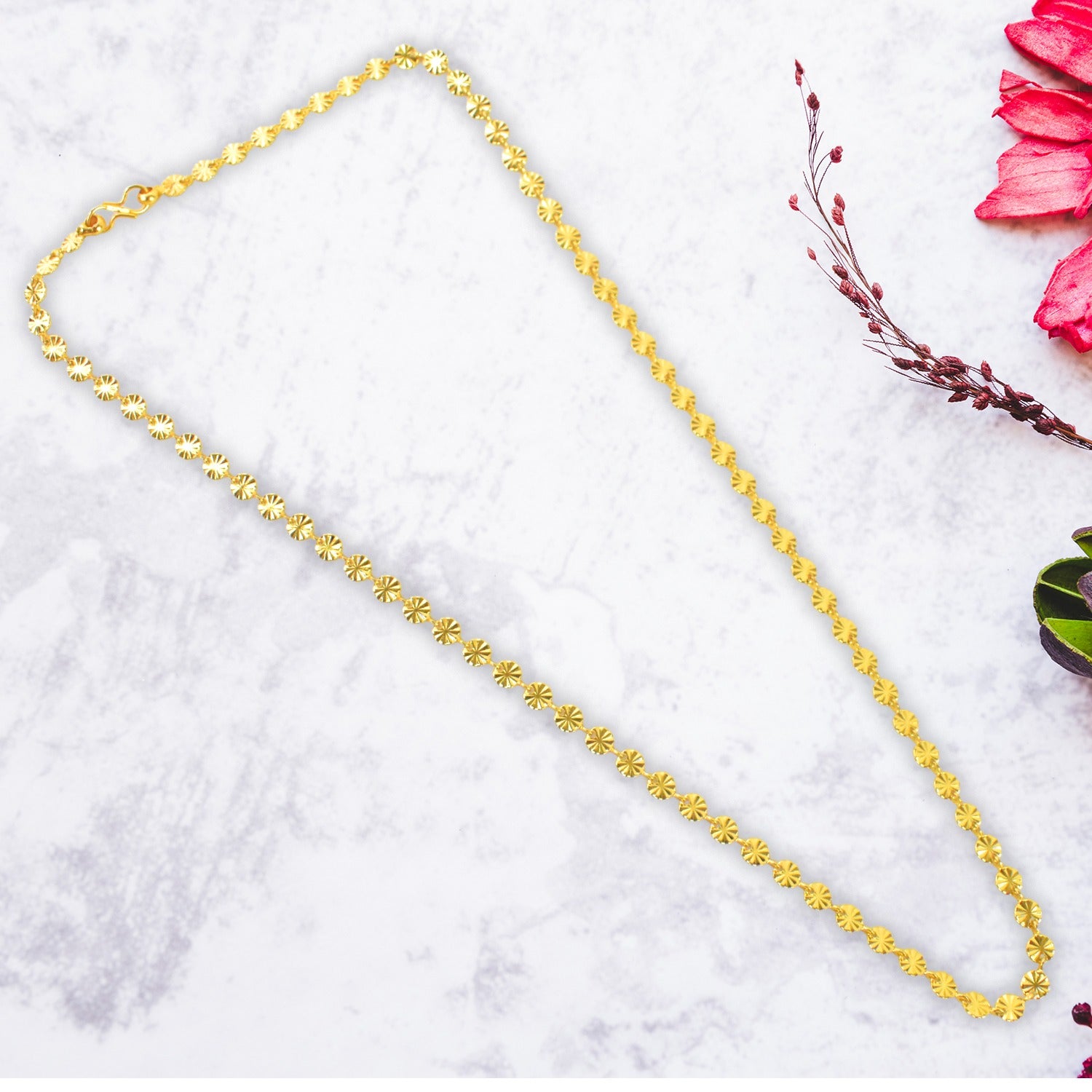 Gold Plated Matar Mala Chain – Long Stylish Jewellery for All