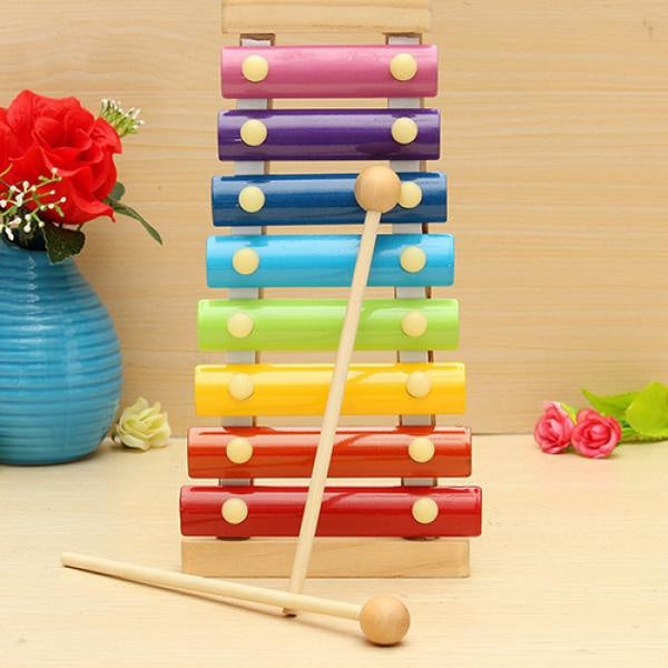 Wooden Xylophone Toy – 8-Note Musical Instrument for Kids | Aditi - Image 4