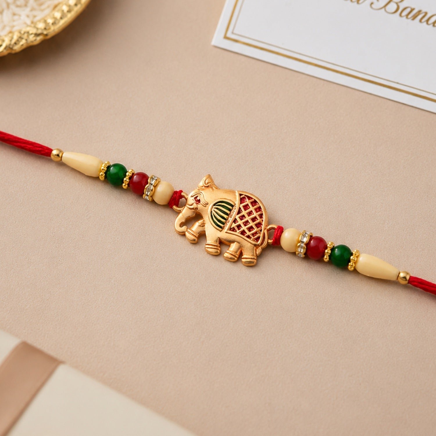 Handcrafted Traditional Bhai Ki Rakhi – Symbol of Love & Protection
