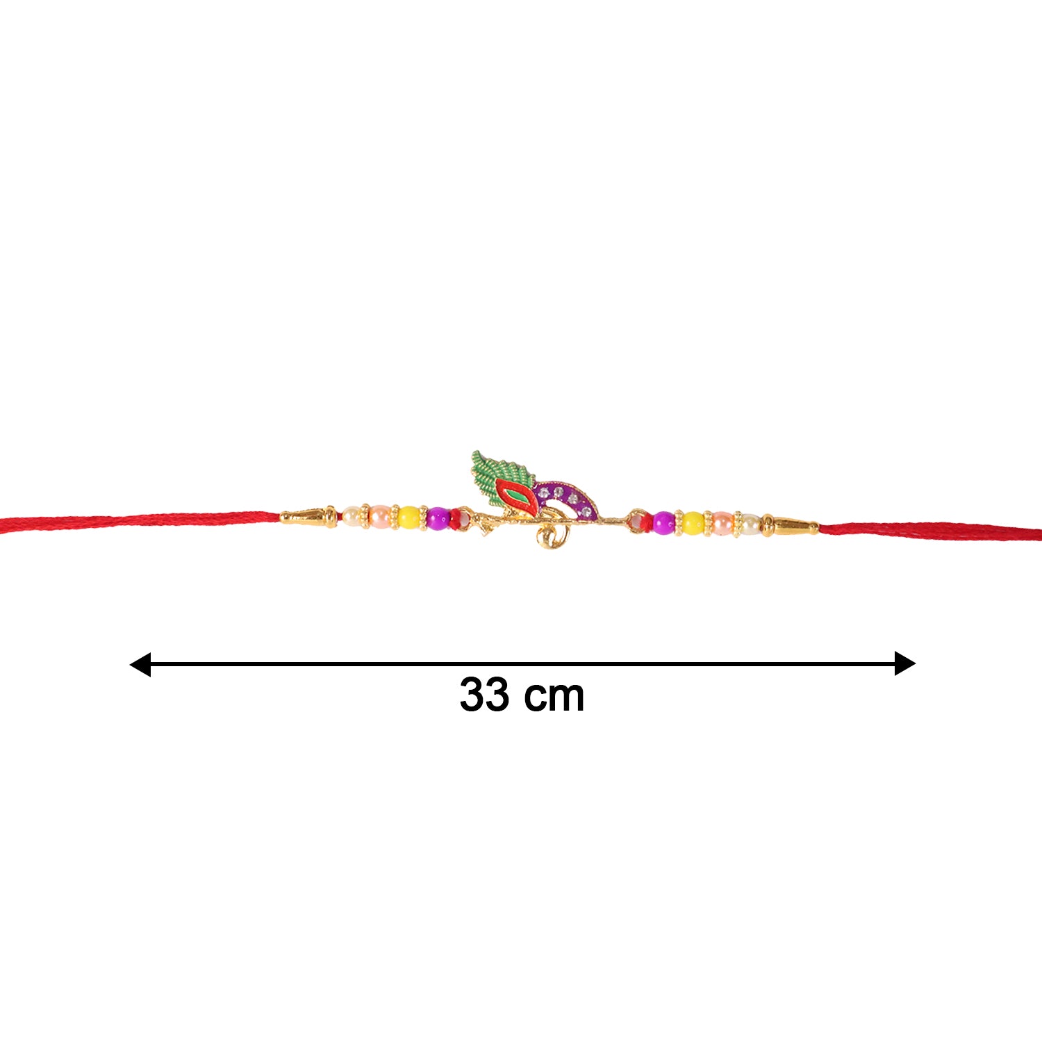 Stylish Bird Design Traditional Rakhi for Brother this Rakshabandhan - Image 7