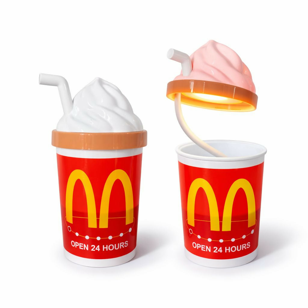 Ice Cream Style LED Desk Lamp with Pen Holder Flexible Study Lamp - Image 2