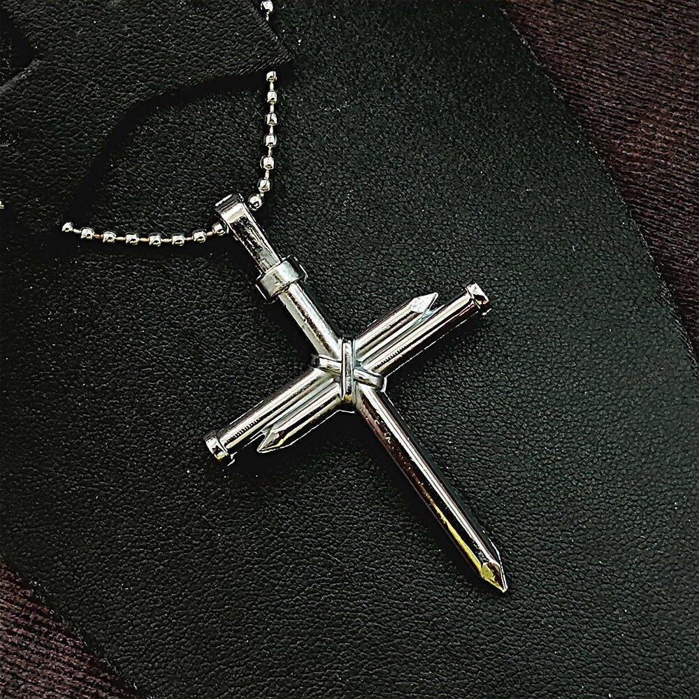 Cross Necklace – Unisex Spiritual Jewellery with Timeless Design - Image 2