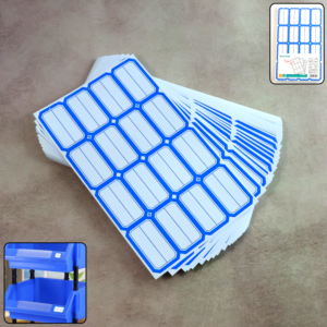 50 Sheets Writable Self-Adhesive Label Stickers for Organizing
