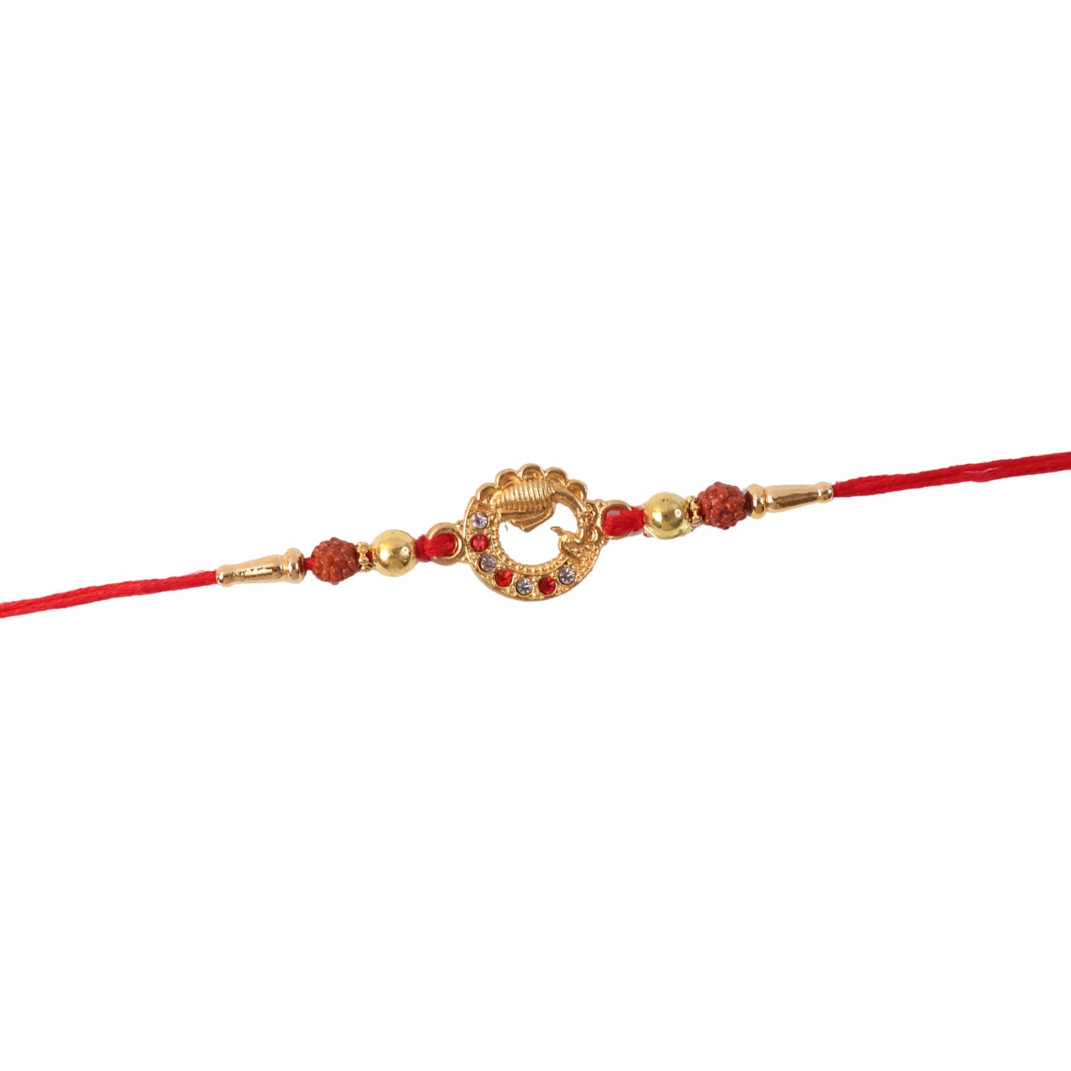 Premium Elegant Beadwork Rakhi for Bhai – Happy Rakshabandhan - Image 6