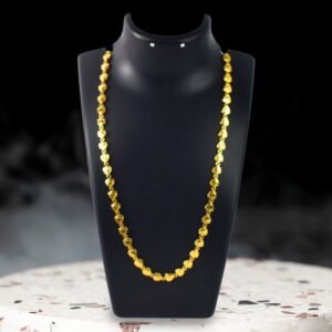Gold Plated Necklace – Handmade Durable Brass Chain for Men