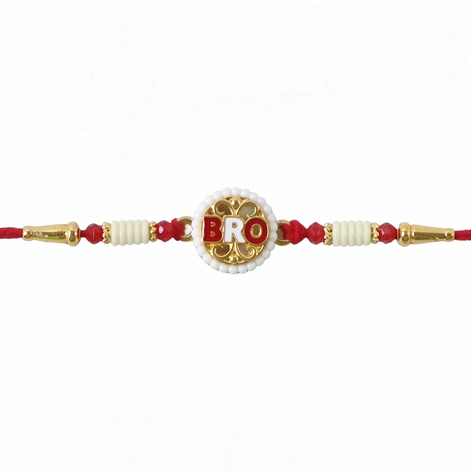 Stylish BRO Letter Designer Rakhi for Brother - Raksha Bandhan Gift - Image 5