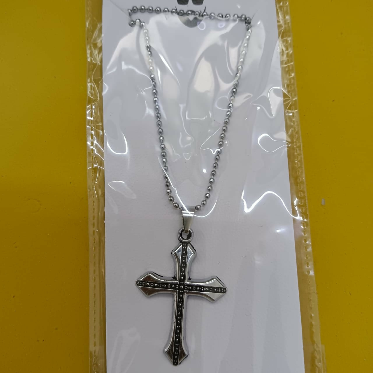 Cross Necklace for Men – Bold and Timeless Faith Pendant - Image 4