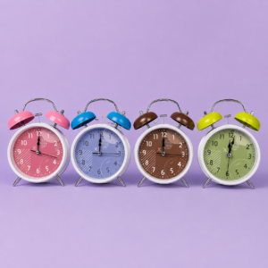 Vintage Twin Bell Alarm Clock - Desk & Bedroom Decor