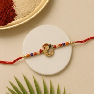 Rakshabandhan Elegant Traditional Threadwork Rakhi for Brother and Bhai