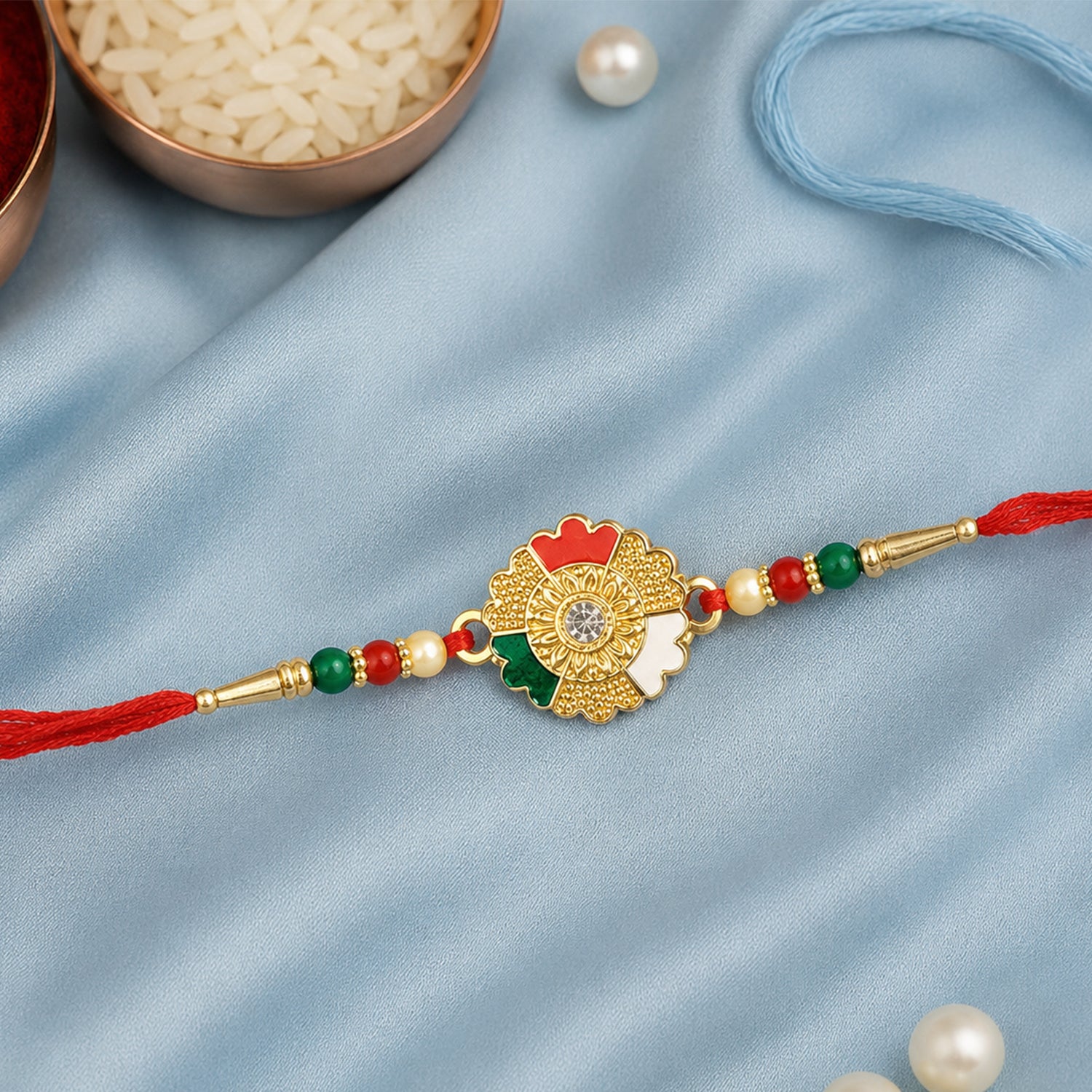 Designer Festive Designer Rakhi for Brother on Rakshabandhan