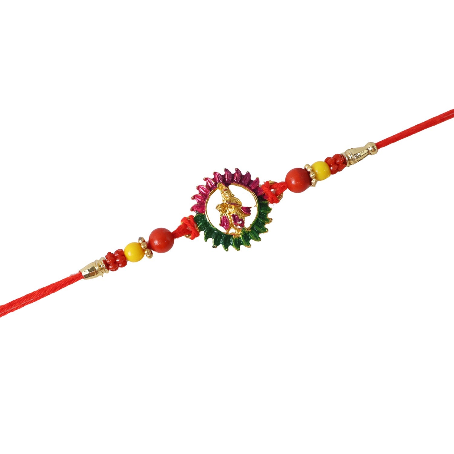 Traditional Circular Beads Rakhi for Rakshabandhan – Bhai Special - Image 5