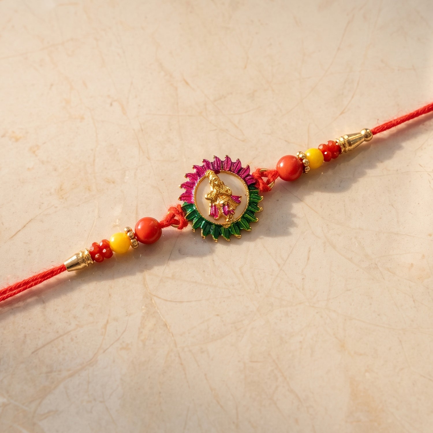 Traditional Circular Beads Rakhi for Rakshabandhan – Bhai Special - Image 7