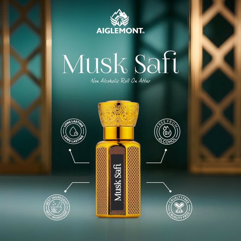 Non-Alcoholic Roll-On Attar – Long-Lasting Musk Safi Fragrance - Image 4